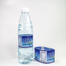 Marcas encogidas impresas personalizadas etiqueta de botella de agua manga